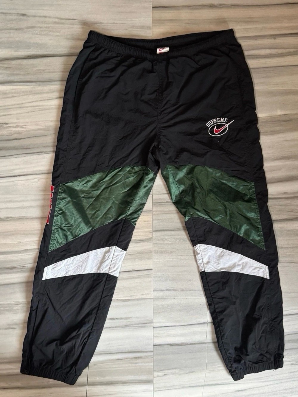 Authentic Supreme Nike Warm Up Track Pants